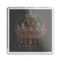 Jeweled Crown 'L Gabrielle' Custom Cut Statue