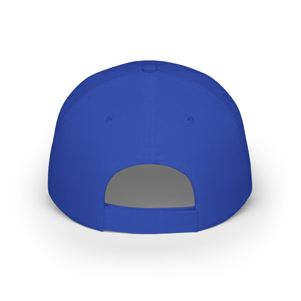 Off Is the New Normal Baseball Cap | Blue Abstract Graphic
