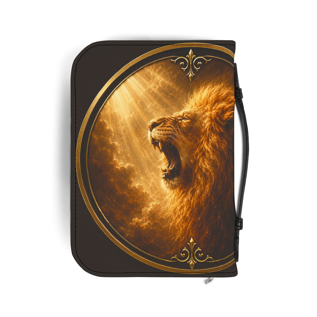 Lion of Judah Bible Cover - "Do Not Disturb Season" Zippered Scripture Case